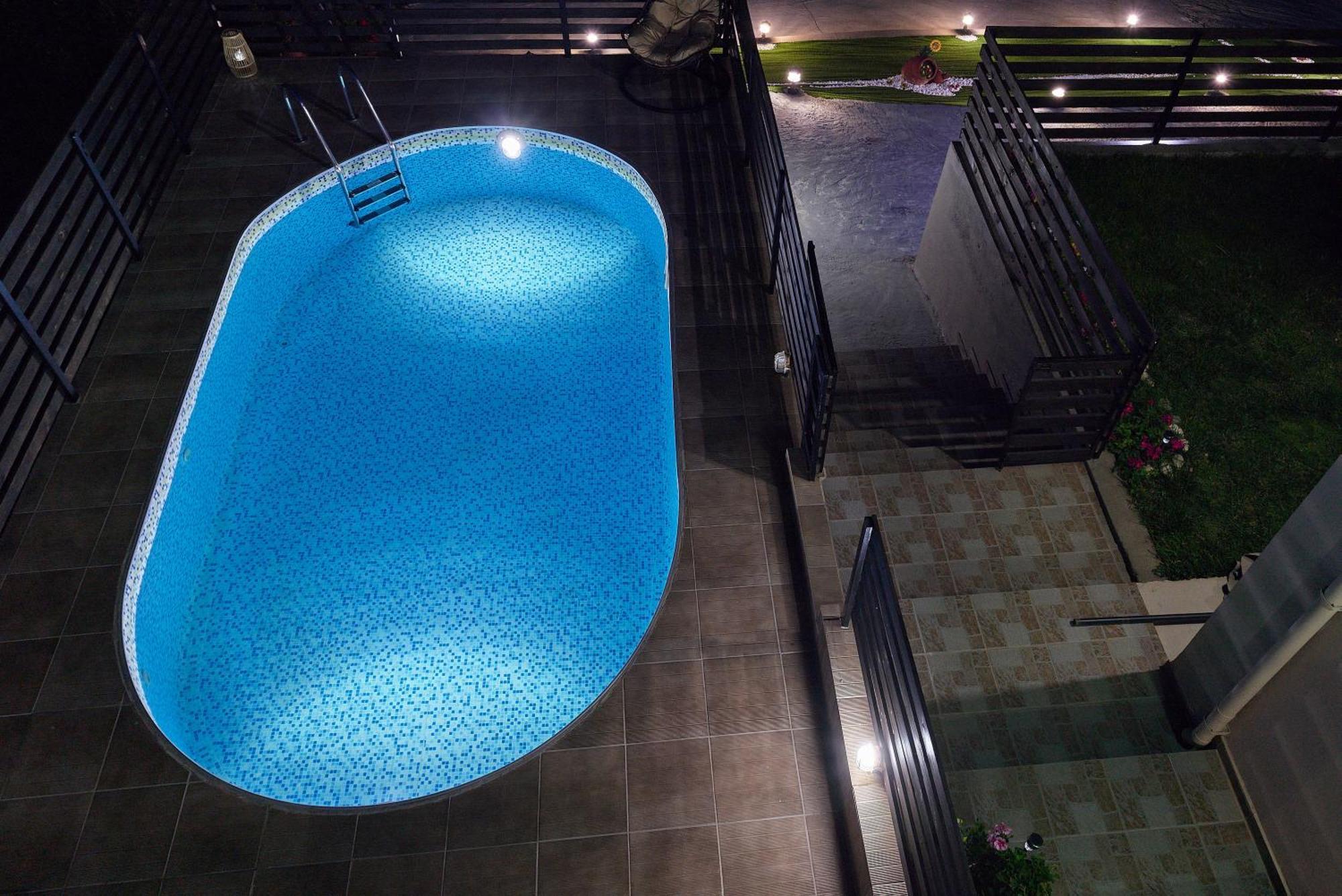 Exclusive Villa - Amazing View & Private Pool Agia Triada Exterior foto