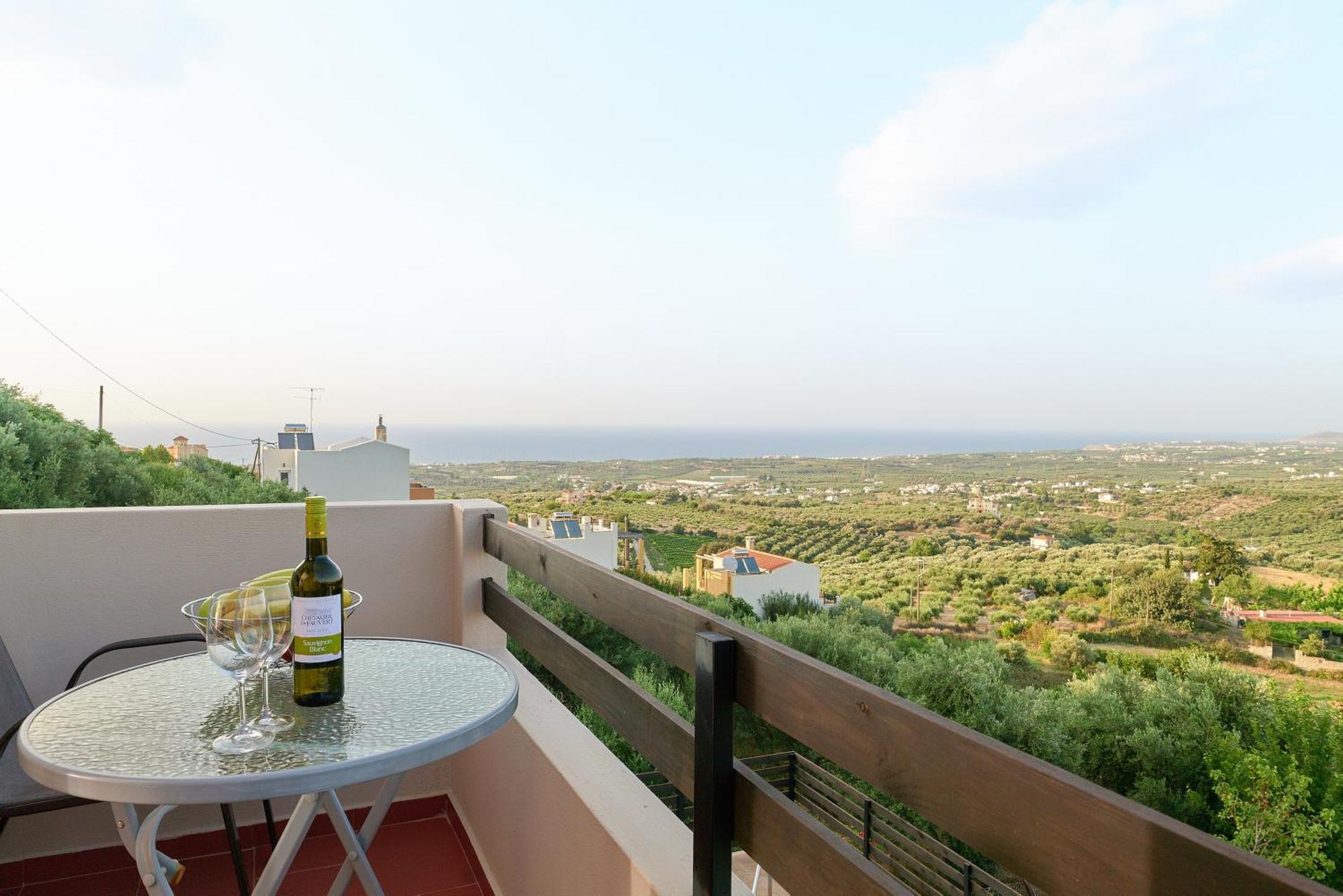Exclusive Villa - Amazing View & Private Pool Agia Triada Exterior foto