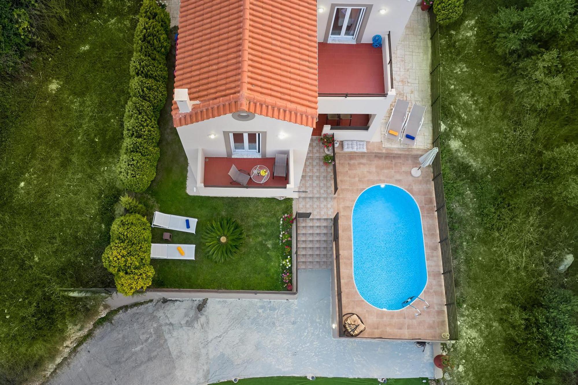 Exclusive Villa - Amazing View & Private Pool Agia Triada Exterior foto