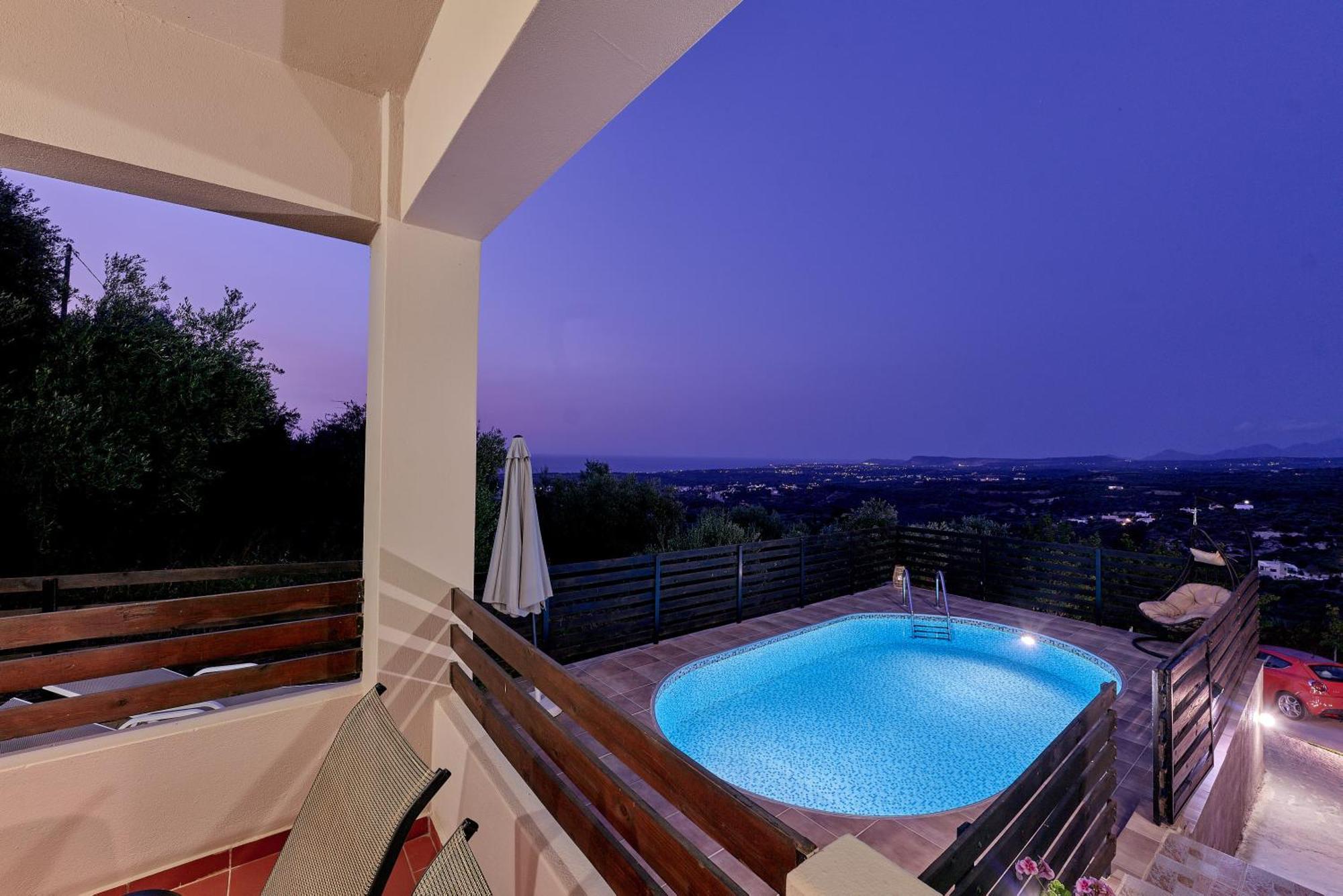 Exclusive Villa - Amazing View & Private Pool Agia Triada Exterior foto