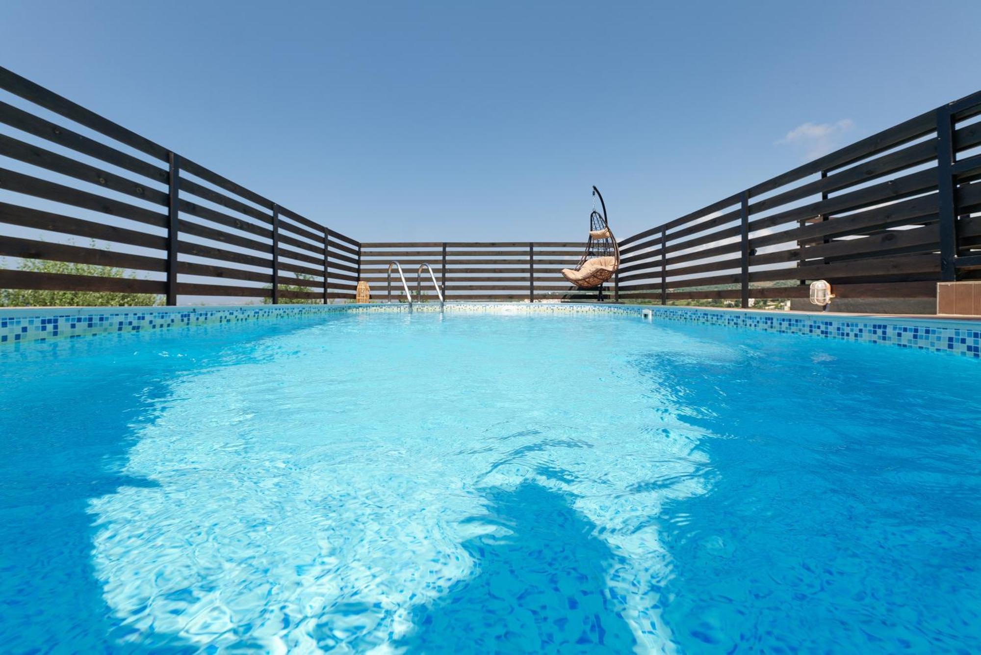 Exclusive Villa - Amazing View & Private Pool Agia Triada Exterior foto