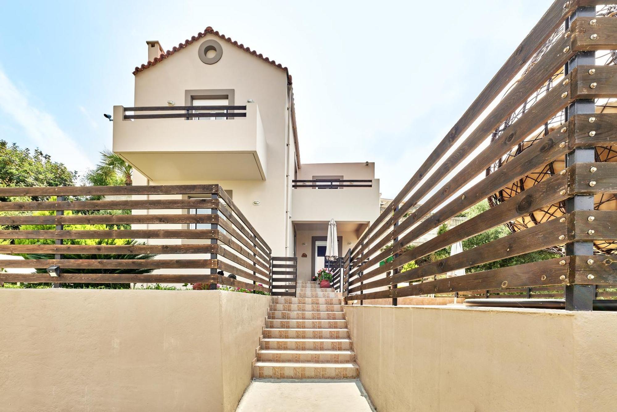 Exclusive Villa - Amazing View & Private Pool Agia Triada Exterior foto